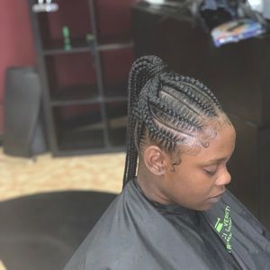 Stitch feedin ponytail